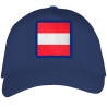 Gorra adulto con parche bandera Austria