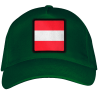 Gorra adulto con parche bandera Austria