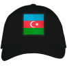 Gorra adulto con parche bandera Aserbaiyan