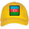 Gorra adulto con parche bandera Aserbaiyan