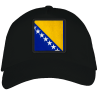 Gorra adulto con parche bandera Bosnia y Herzegovina