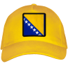 Gorra adulto con parche bandera Bosnia y Herzegovina