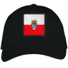 Gorra adulto con parche bandera Cantabria