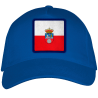 Gorra adulto con parche bandera Cantabria