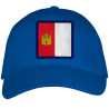 Gorra adulto con parche bandera Castilla la Mancha