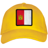 Gorra adulto con parche bandera Castilla la Mancha