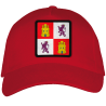 Gorra adulto con parche bandera Castilla y León