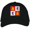 Gorra adulto con parche bandera Castilla y León