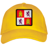 Gorra adulto con parche bandera Castilla y León