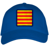 Gorra adulto con parche bandera Catalunya