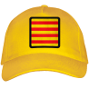 Gorra adulto con parche bandera Catalunya