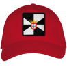 Gorra adulto con parche bandera Ceuta