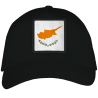 Gorra adulto con parche bandera Chipre