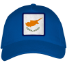 Gorra adulto con parche bandera Chipre