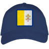 Gorra adulto con parche bandera Ciudad del Vaticano