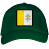 Gorra adulto con parche bandera Ciudad del Vaticano