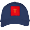 Gorra adulto con parche bandera Comunidad Foral de Navarra