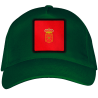 Gorra adulto con parche bandera Comunidad Foral de Navarra