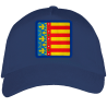 Gorra adulto con parche bandera Comunitat Valenciana