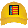 Gorra adulto con parche bandera Comunitat Valenciana