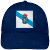 Gorra infantil con bandera Galicia