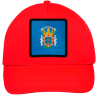 Gorra infantil con bandera Melilla