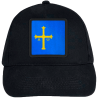 Gorra infantil con bandera Principado de Asturias