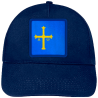 Gorra infantil con bandera Principado de Asturias