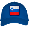 Gorra adulto con parche bandera Eslovenia