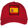 Gorra adulto con parche bandera España