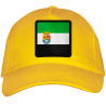 Gorra adulto con parche bandera Extremadura