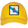 Gorra adulto con parche bandera Galicia