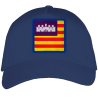 Gorra adulto con parche bandera Islas Baleares