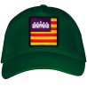 Gorra adulto con parche bandera Islas Baleares