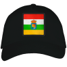 Gorra adulto con parche bandera La Rioja