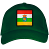 Gorra adulto con parche bandera La Rioja