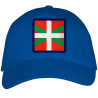 Gorra adulto con parche bandera País Vasco