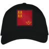 Gorra adulto con parche bandera Región de Murcia